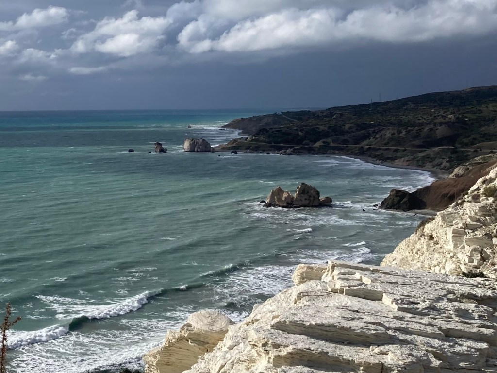 Looking towards Aphrodite’s Rock