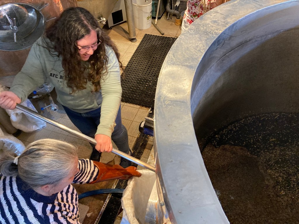 Getting involved in the brewing process