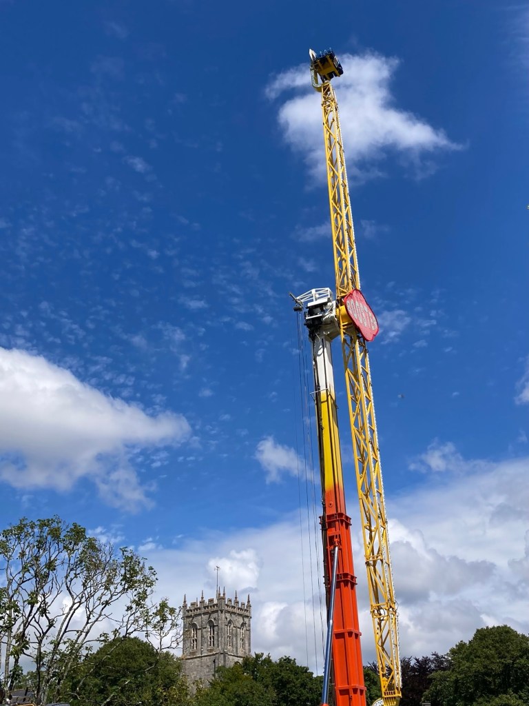 Funfair at Christchurch Music Festival