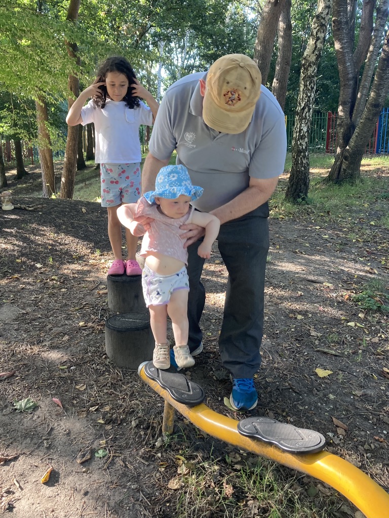Stepping Stones at Puddledown Crescent Play Area