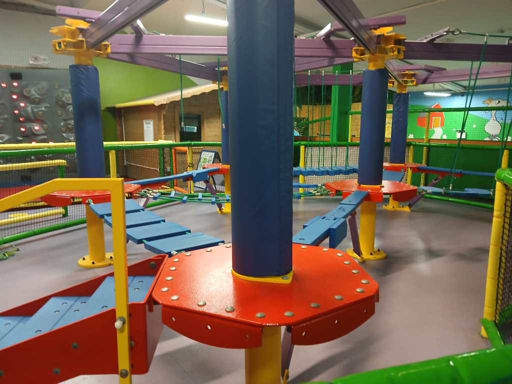 Lemur Landings Low Ropes Course