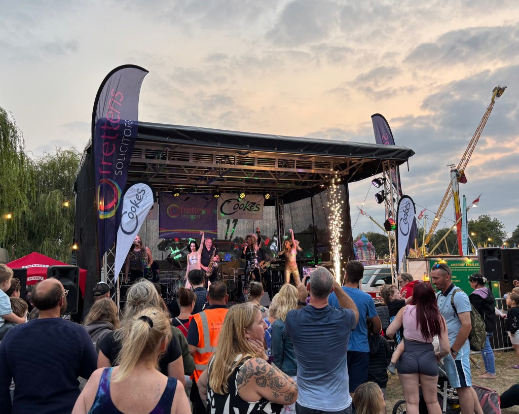 Tina Live at Christchurch Carnival