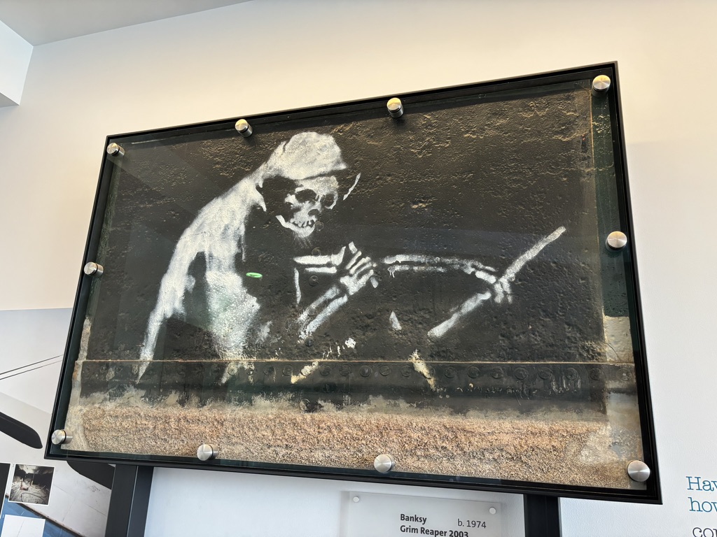 Banksy's Grim Reaper