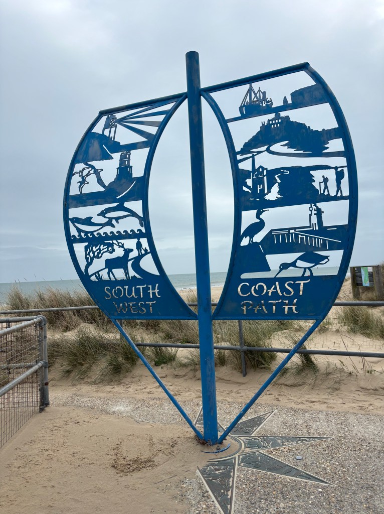 Start of the South West Coast Path