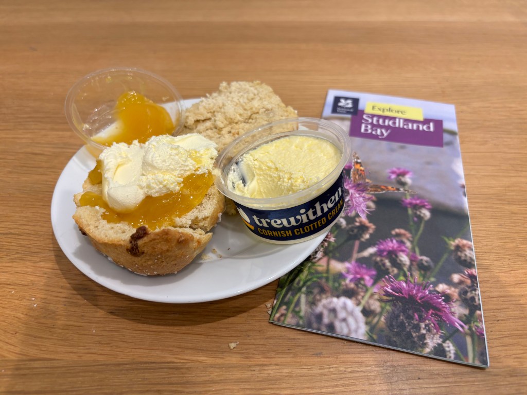 Scone of the Month at Knoll Beach Cafe