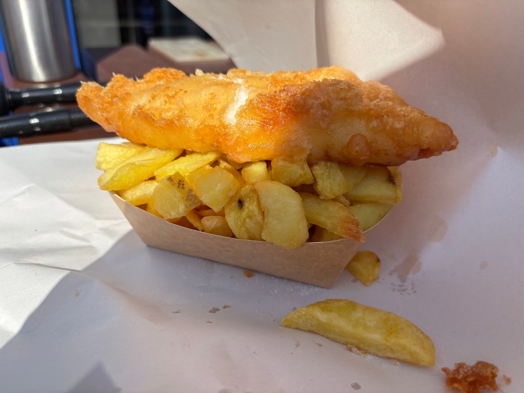 Fish & Chips from the Fish Plaice