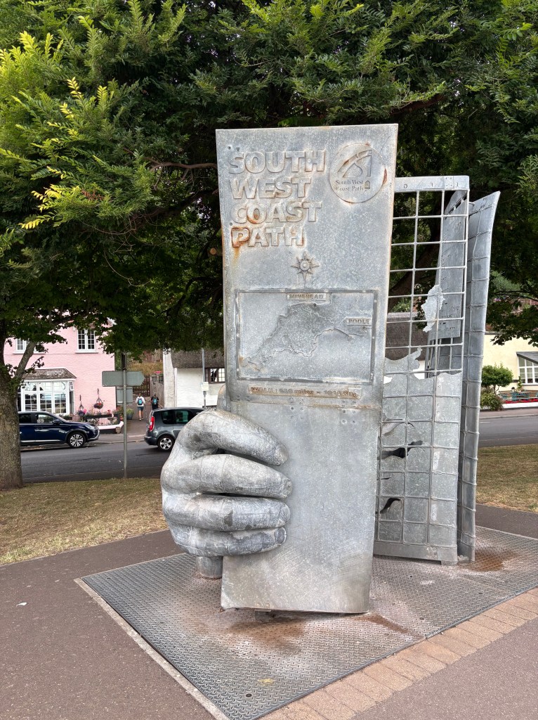 Start of the South West Coast Path