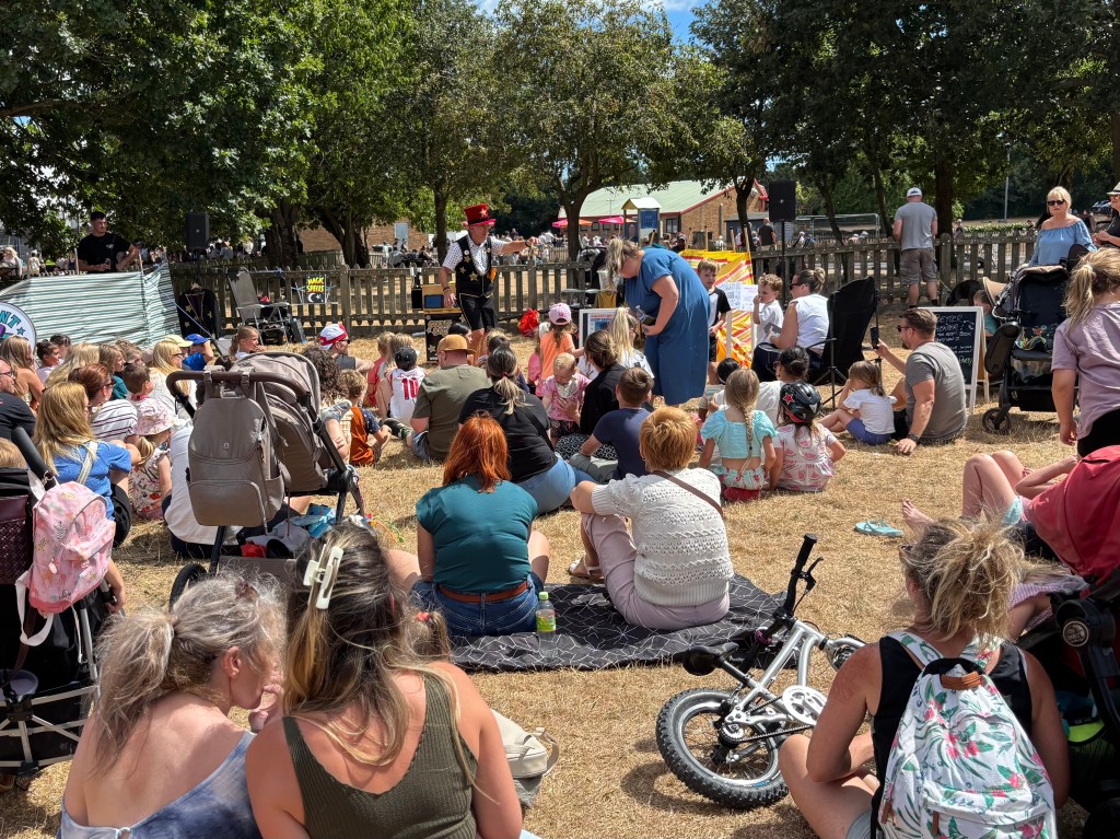 Magic Show at Littledown Family Fun Day