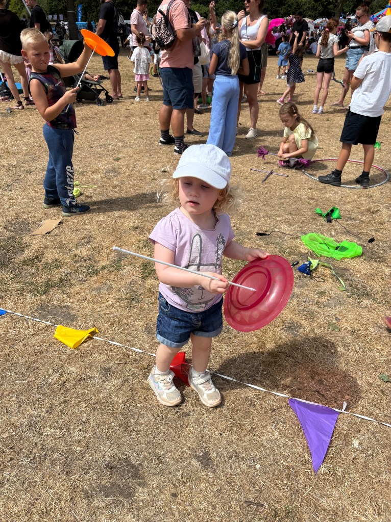Circus Skills at Littledown Family Fun Day